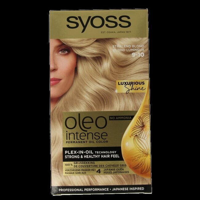 Color Oleo Intense 9-10 bright blond haarverf 1 Set