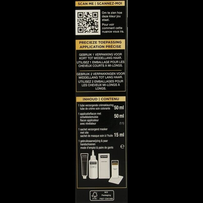 Syoss Color Oleo Intense 9-10 blond très clair coloration 1 set