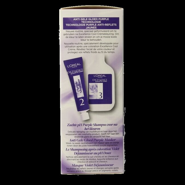 Excellence Cool creme 5.11 ultra as lichtbruin 1 Sachets