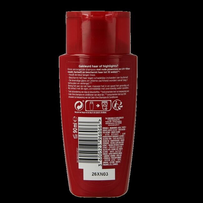 Elvive Shampoo color vive mini 90 Milliliter