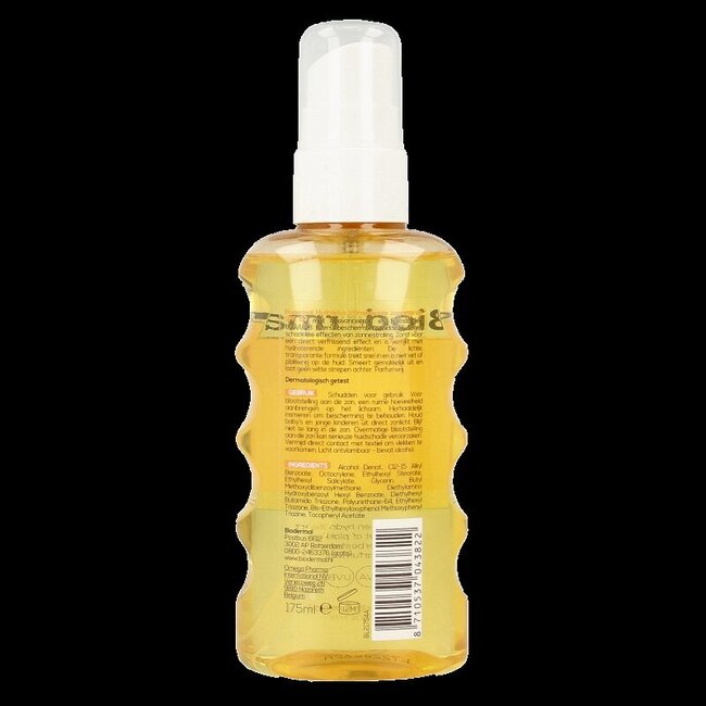 Biodermal Hydra plus transparante zonnespray SPF50 175 Milliliter