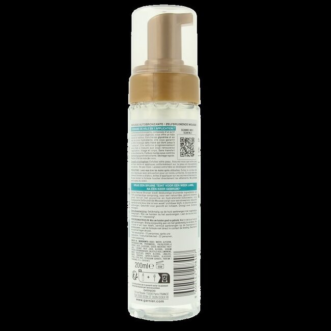 Mousse autobronzante Ambre Solaire 200 ml