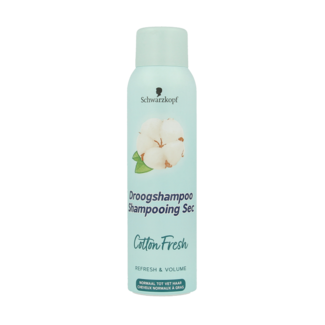 Schwarzkopf Droogshampoo cotton fresh 150 Milliliter