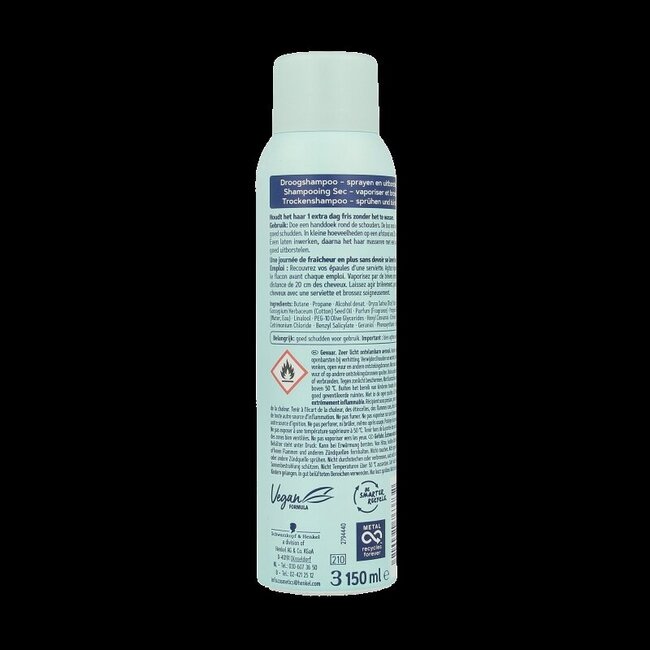 Schwarzkopf Shampooing sec cotton fresh 150 ml