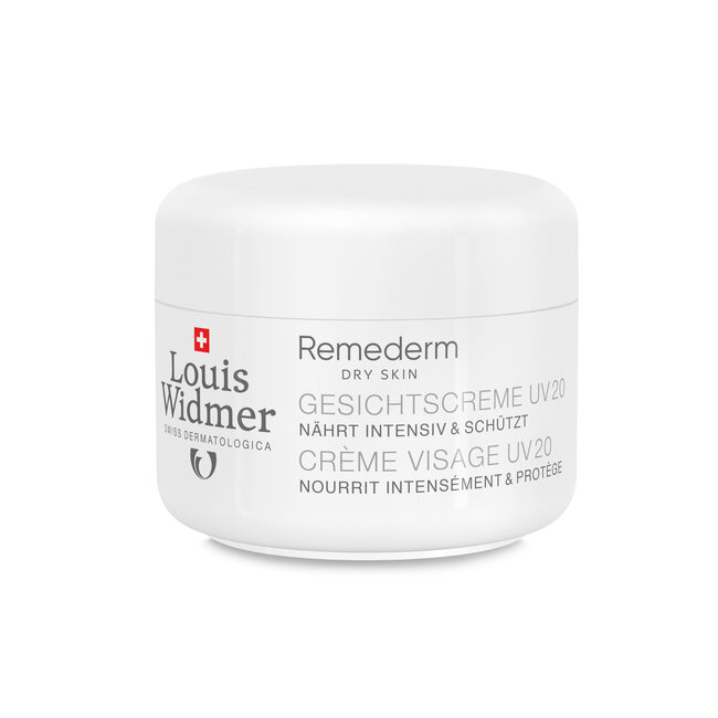 Remederm dry skin gezichtscreme UV20 geparfumeerd 50 Milliliter