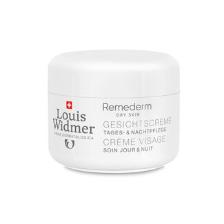 Louis Widmer Remederm gezichtscreme parfumvrij 50 Milliliter