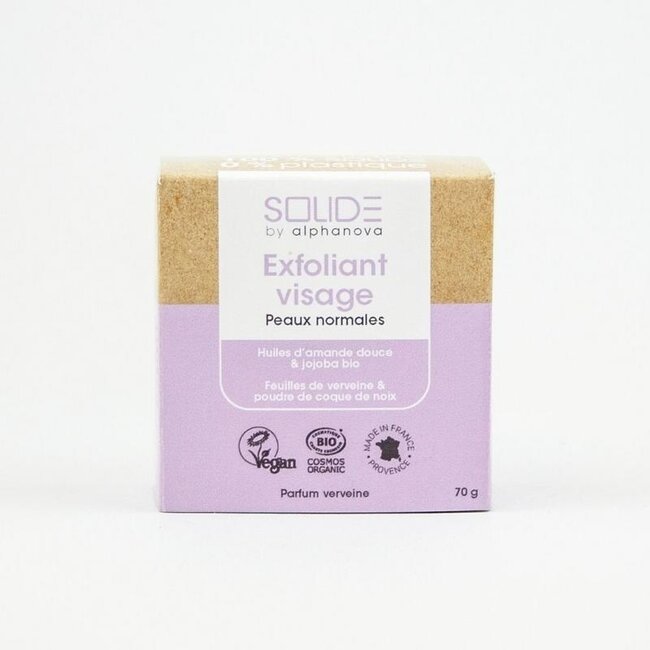 Exfoliating bar bio almond jojoba scrub 70 Gram