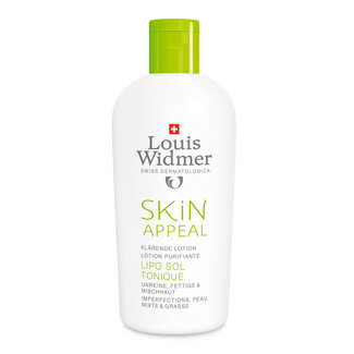 Louis Widmer Skin Appeal Lipo Sol Tonic zonder parfum 150 Milliliter