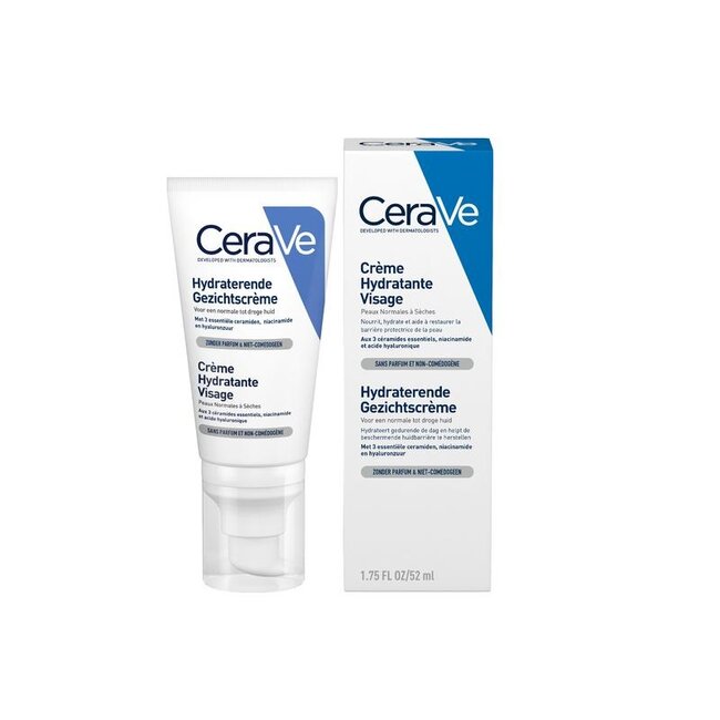 Cerave Gezichtscreme hydraterend 52 Milliliter