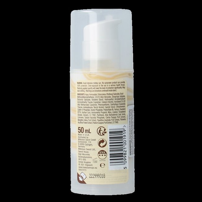 Hawaiian Tropic Silk Hydration Air Soft Visage SPF30 50 ml