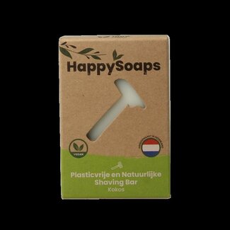 Happysoaps Pain de rasage Happysoaps noix de coco 80 g