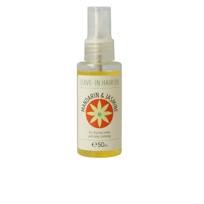 Leave in hair oil mandarin & jasmine 50 Milliliter