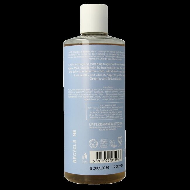 Urtekram Find balance shampoo gevoelige huid 500 Milliliter