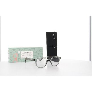 DA Leesbril Montel grey transparant +3  1 Stuks
