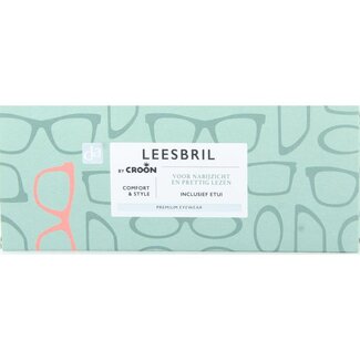 DA Leesbril Montel grey transparant +2  1 Stuks