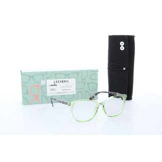 DA Leesbril Monroe green +2.5  1 Stuks