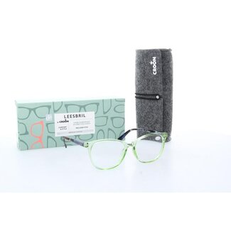 DA Leesbril Monroe green +2  1 Stuks
