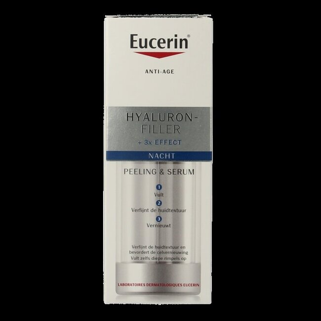 Hyaluron-filler + 3x effect peeling & serum nacht 30 Milliliter