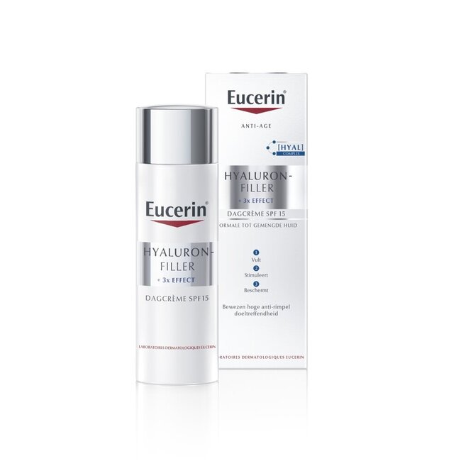 Hyaluron-filler + 3x effect dagcreme normaal SPF15 50 Milliliter
