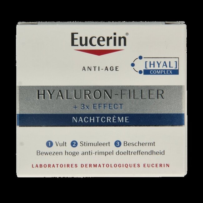 Hyaluron-filler + 3x effect nachtcreme 50 Milliliter