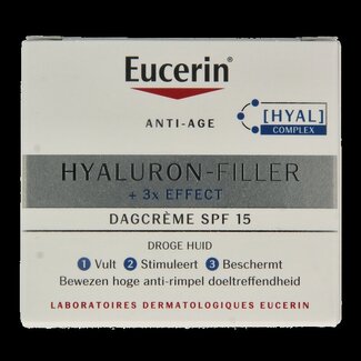Eucerin Hyaluron-filler + 3x effect dagcreme droog SPF15 50 Milliliter