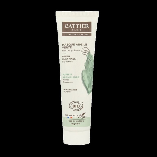 Groene klei masker munt 100 Milliliter