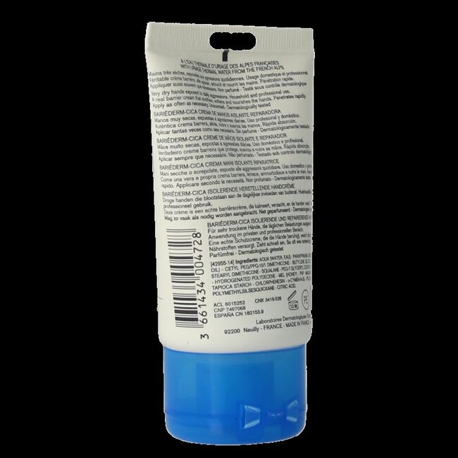 Uriage Bariederm creme handen 50 Milliliter