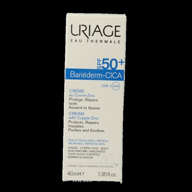 Bariederm cica creme SPF50 40 Milliliter