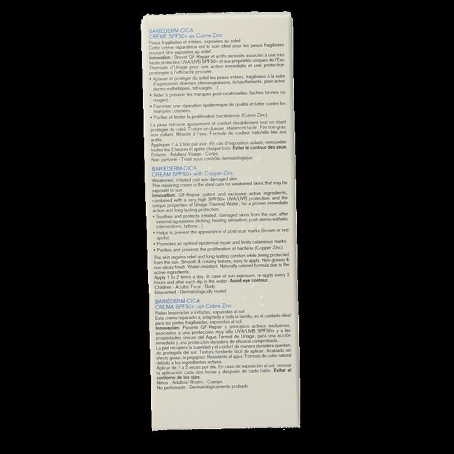 Uriage Bariéderm-Cica Crème SPF50 40 ml