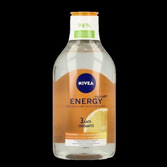 Nivea Micellair water energy met vitamine C  400 Milliliter