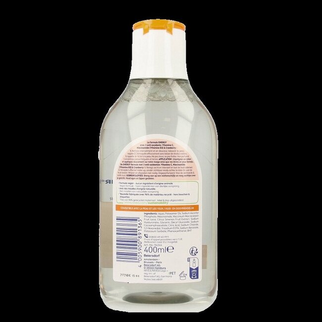 Nivea Eau Micellaire Energy à la Vitamine C 400 ml
