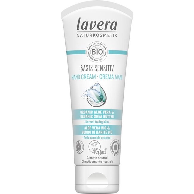 Basis Sensitiv handcreme/handcream bio 75 Milliliter