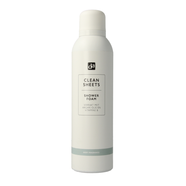Da Premium Showerfoam clean sheets 225 Milliliter