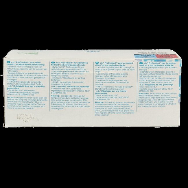 Tampons o.b. ProComfort Super Plus - 32 pièces