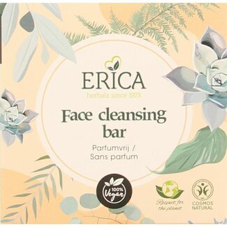 Erica Face cleansing bar parfumvrij 50 Gram