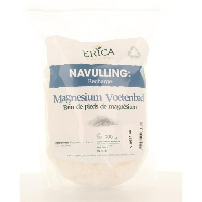 Voetenbad magnesium navul 900 Gram