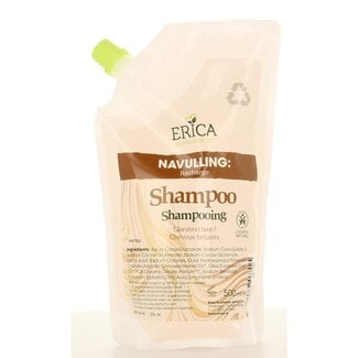 Erica Shampoo glans haar navul 500 Milliliter