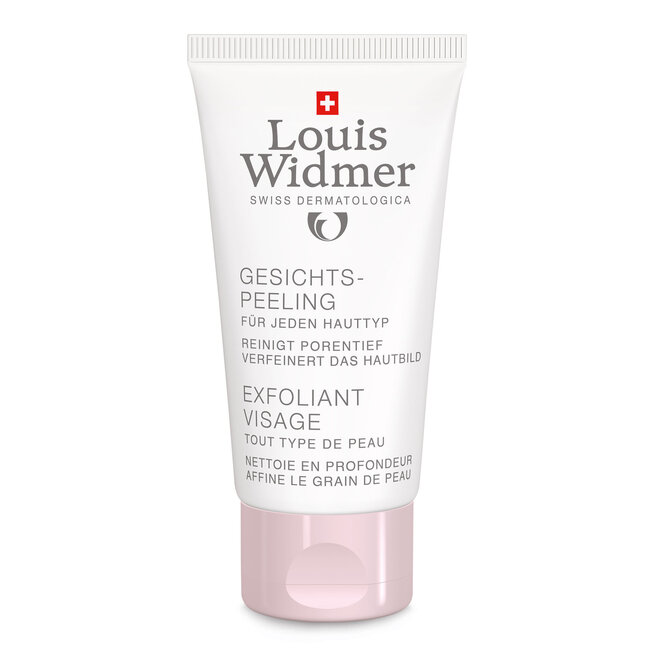 Louis Widmer Gezichtspeeling parfumvrij 50 Milliliter