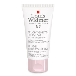 Louis Widmer Fluide hydratant UV6 geparfumeerd 50 Milliliter