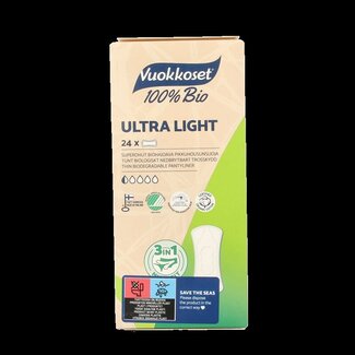 Vuokkoset Protège-slips Vuokkoset ultra light 24 pièces