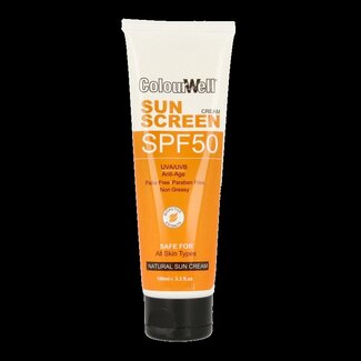 Colourwell Natuurlijke zonnecreme SPF50 100 Milliliter