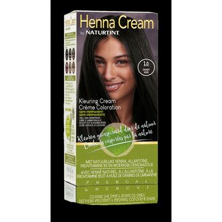 Naturtint Henna cream 1.0 zwart 110 Milliliter