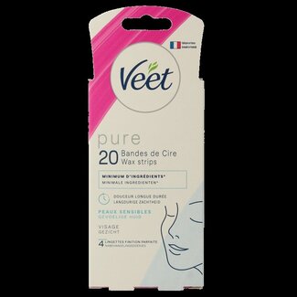 Veet Minima waxstrip gezicht 20 Stuks