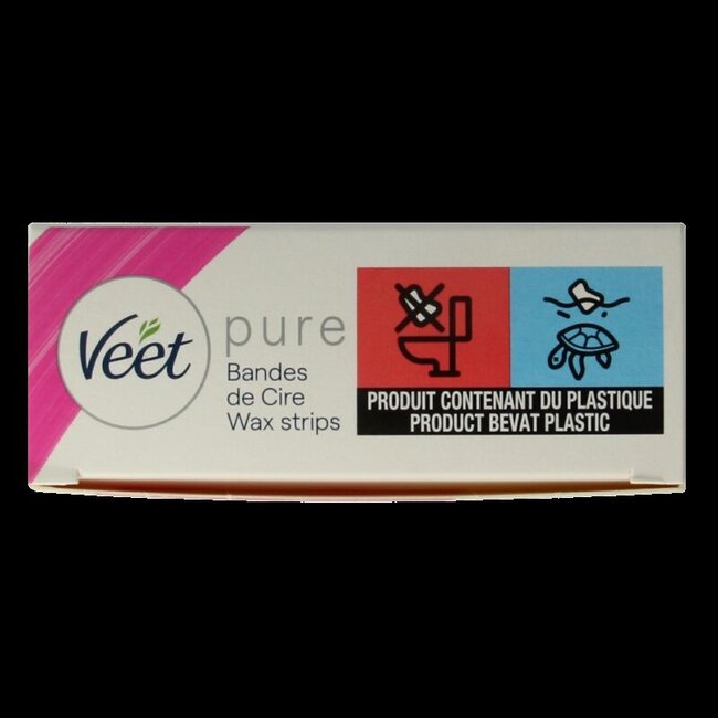 Veet Minima Bandes de Cire Jambes 40 Pièces