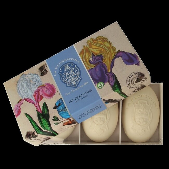 La Florentina Zeep iris 3 Stuks