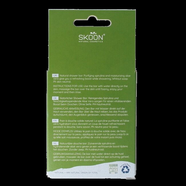 Skoon Pain de douche solide fresh to the max 90 g