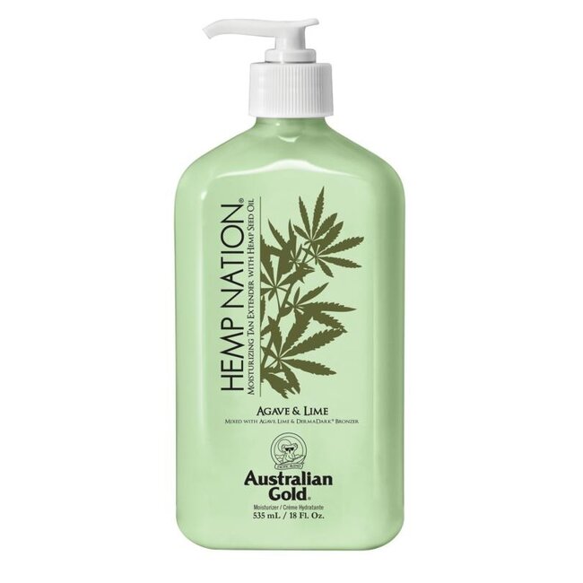Hemp nation tan extender agave & lime 535 Milliliter