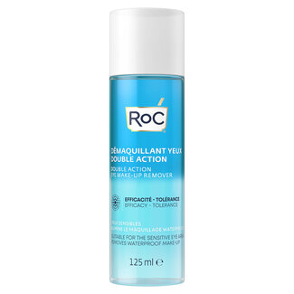 ROC Double action eye makeup remover 125 Milliliter