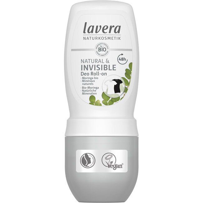 Deodorant roll-on natural & invisible bio 50 Milliliter