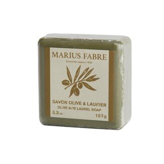 Marius Fabre Olijf & laurier zeep 150 Gram